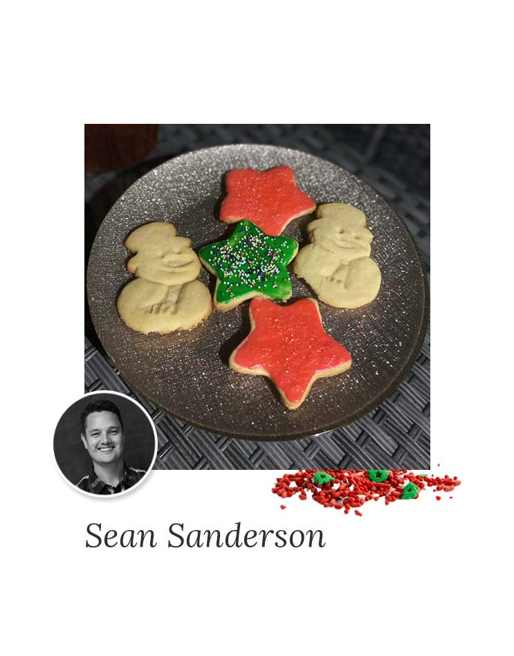 Sean Sanderson's Holiday Cookies